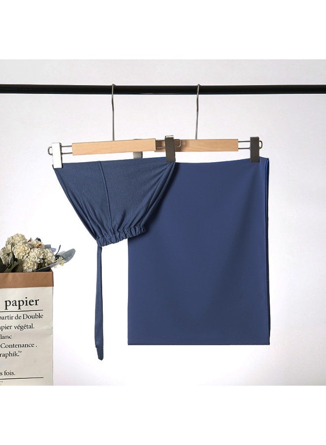 Sellcy Premium Lightweight Chiffon Hijab blue - Image 2